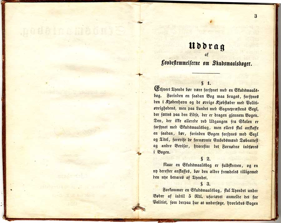 Petrine Nielsens skudsmålsbog - side 3