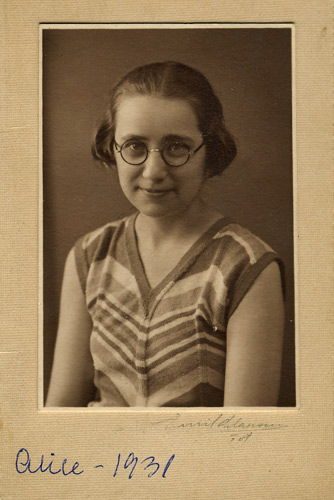 Alice Holtet  1931