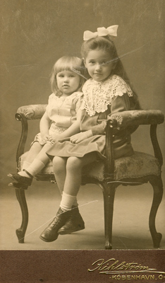 Alice og Gudrun ca.1914-15