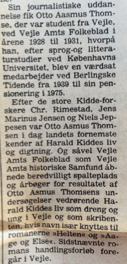 Asmus' død 1983