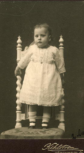 Bitten i begyndelsen af 1920, 1 år gammel
