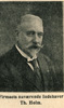 Hoftapetserer Thorvald August Ferdinand Holm, søn af  J.P.B. Holm