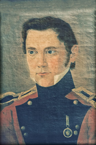 Georg Wilhelm Neue, ældre fotografi af et portrætmaleri, Dato og Kunstnerens navn kendes ikke