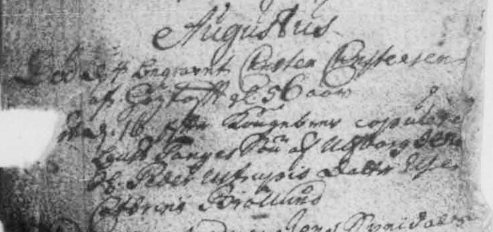 KB Ringkøbing, Ulfborg, Sønder Nissum: 1684-1771, opslag 286