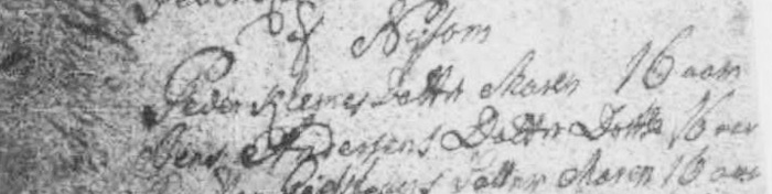 KB Ringkøbing, Ulfborg, Sønder Nissum: 1684-1771, opslag 248