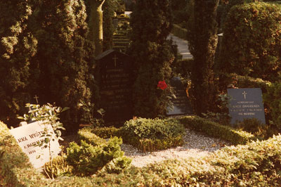Oline ChristAfamiliegravstedet på Garnisons Kirkegårdane Holm