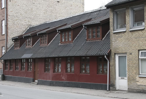 Gammelt hus i Slagelse