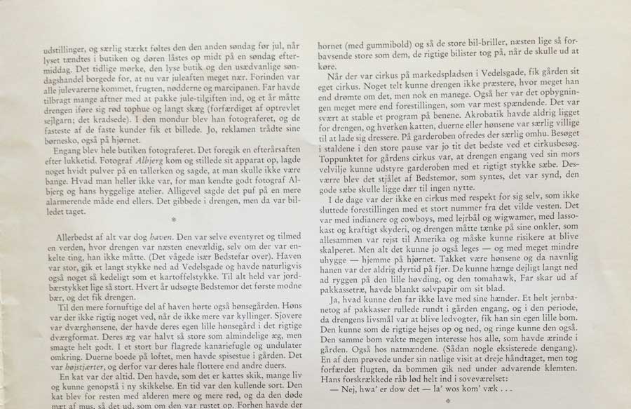 Artikel af Otto Asmus Thomsen i Jul i Vejle 1962: Christian Koebenhavner